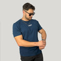 Camiseta Básica Masculina Preta VIBES 100% Algodão Malha Penteada