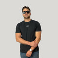 Camiseta Básica Masculina Branca VIBES 100% Algodão Malha Penteada