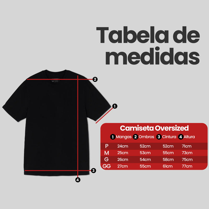 Camiseta Oversized Masculina Branca Lisa 100% Algodão Vibes 47