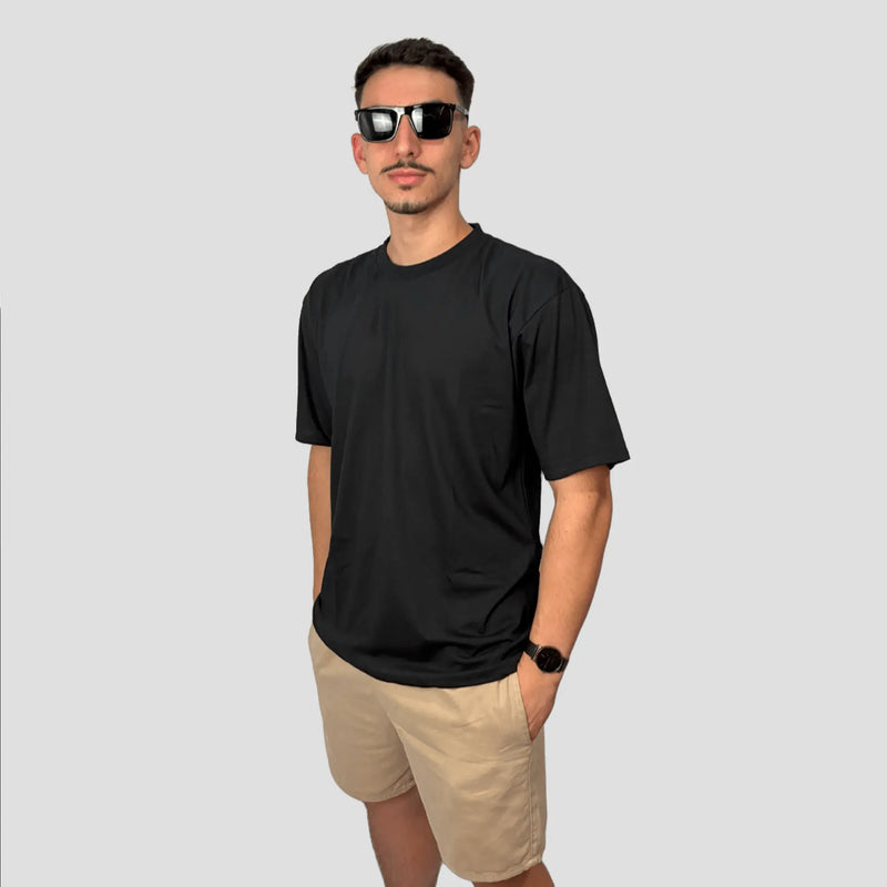 Kit 3 Camisetas Oversized Lisa Masculina 100% Algodão 30.1